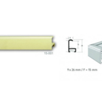 Inramari-profesionale-Profil-aluminiu-15-Nielsen-Romania-auriu
