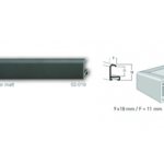 Inramari-profesionale-rame-aluminiu-Germania-Nielsen-Profil-02-Argintiu-inchis-mat