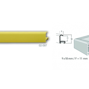 Inramari-profesionale-rame-aluminiu-Germania-Nielsen-Profil-02.-Galben